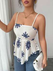 Elegante camiseta sin mangas de línea A con estampado de copos de nieve en color albaricoque, adecuada para uso diario, bodas, galas, viajes al trabajo, fiestas de graduación, vacaciones, citas, fiestas, Halloween, Navidad, Año Nuevo, Acción de Gracias, bodas - Azul marino - Ver 4