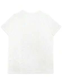 Solt 1 pieza talla unisex. Camiseta de algodón de talla grande de verano para mujer. Camiseta estampada para mujer Bird Australian Magpie Pure, cómoda y versátil, de manga corta informa - Blanco 3 - Ver 2