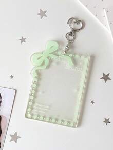 1 PC Bow Clip Cover For Star Merchandise Mini Card Storage Display Case Three-Inch Instant Photo Protective Cover Hanging, First Day Of School - Multicolor - View 15