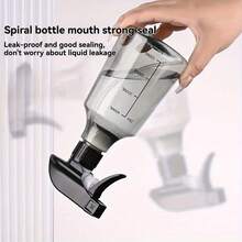 1 bình xịt áp lực bằng nhựa trong suốt 16,91oz có tay cầm màu đen - Chế độ kép DC/phun sương, thích hợp để tưới cây và khử trùng nhà cửa, thiết kế bền và dễ sử dụng, dụng cụ tưới cây | bình xịt | nhựa bền, bình tưới vườn, dụng cụ tưới vườn | bình xịt | nhựa bền, khử trùng nhà cửa, hệ thống áp suất hiệu quả, khả năng kiểm soát áp suất, thiết kế bảo vệ chất lỏng, hình dạng cạnh trơn. - màu trơn - Xem 7