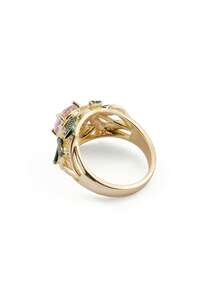 Trivaya 1 chiếc nhẫn Cubic Zirconia thanh lịch, kiểu dáng nữ, thích hợp cho đám cưới, lễ đính hôn, kỷ niệm, tiệc tùng, ngày Valentine và các dịp khác. - 1 # - Xem 2