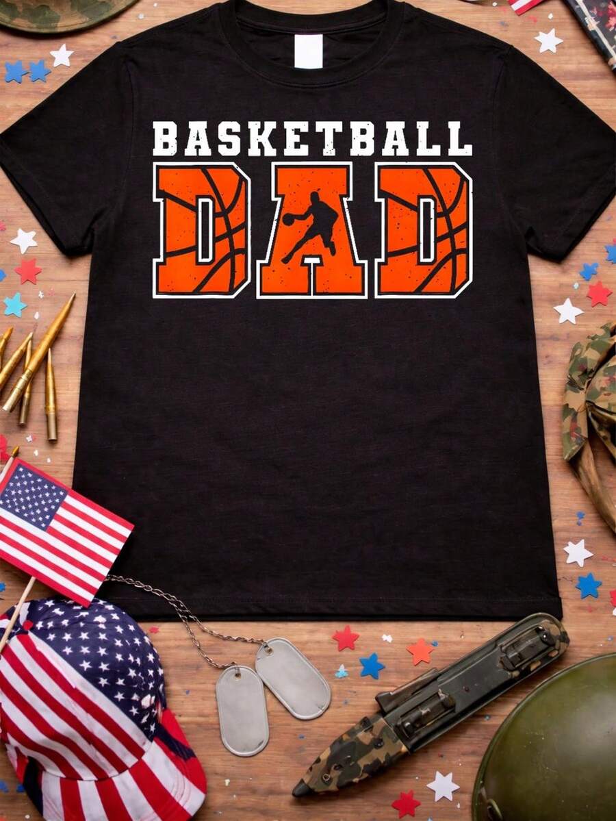 Camiseta "Mi jugador de voleibol favorito me llama papá", Camiseta de papá de voleibol, Regalo de papá de voleibol para el Día del Padre, Camiseta de papá deportista orgulloso. Camiseta unisex de algodón puro de 220 g, peso ideal para todas las estaciones, adecuada tanto para hombres como para mujeres. Tejido duradero de alta calidad, suave al tacto y de larga duración. Parte superior transpirable. Adecuada para la primavera y el verano de las mujeres, vacaciones, Día de la Madre, Día de la Independencia. - Negro - Ver 1