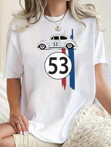 Women T-Shirts - White - View 1