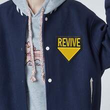 1 pieza Insignia Bordada Revive | Amarillo, Estilo Casual, Lavar a Mano o Limpieza en Seco Profesional, Marca Rhuagyp - A - Ver 7