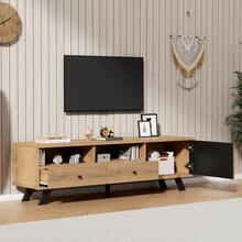 Muebles para televisión y centros de entretenimiento - Madera natural - Ver 2