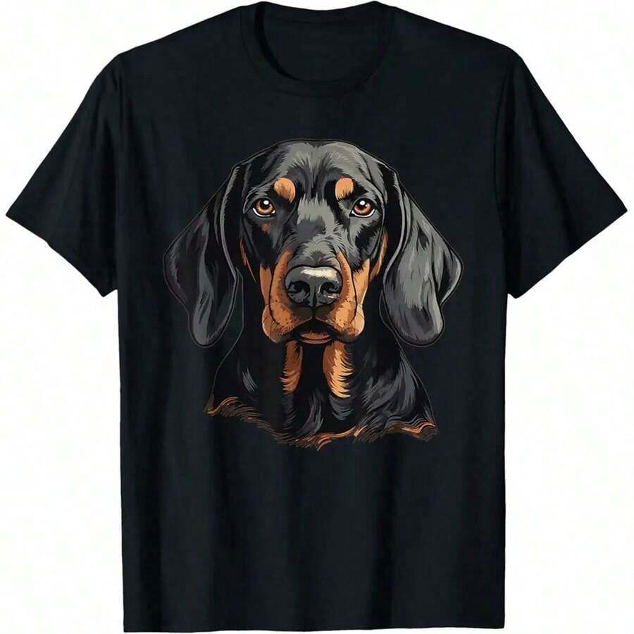 Short-Sleeved T-Shirt For Couples Motorcyclists: "Those Who Ride Together Will Stay Together..." 100% Cotton - Black 10 - View 1