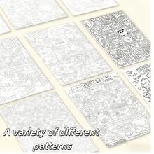 25 Line Drawing Sketches, Simple Doodles, Pen Control Practice Drawings, Suitable For Adults To Draw For Fun And Stress Relief During Work Breaks, Copying Practice Sheets, Trng Focus And Observation Skills - Sets - View 7
