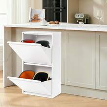Trash Cans - White - View 3