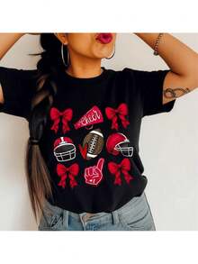 Women T-Shirts - Black - View 1