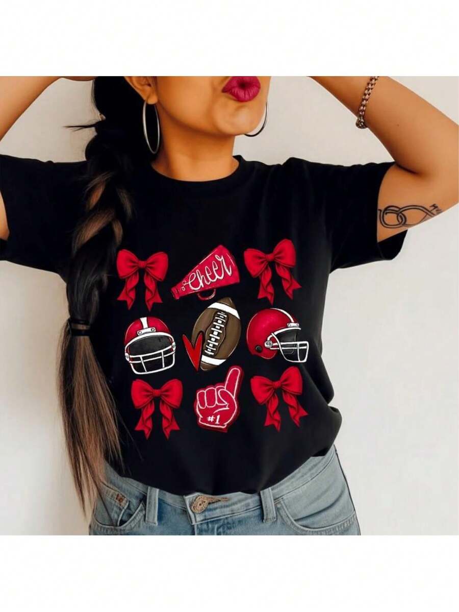 Women T-Shirts - Black - View 1