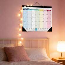 Calendario de escritorio de 18 meses (2026-2027): Diseño para colgar, ideal para el hogar, la escuela y la oficina. El regalo perfecto para Navidad y Año Nuevo. - 25-26-A - Ver 9