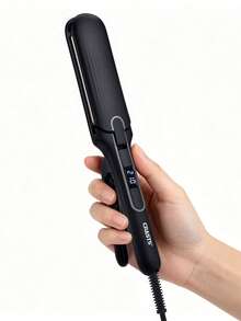 CRASTS 2-In-1 Hair Straightener, Multi-Function Styling Tool For Straight & Curly Hairstyles, One-Button Switch, Fast Heating - View 3