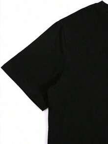 ofertas y liquidacionesPlayera Para Mujer,Navidad, Lindo Vaquita, Camiseta Gráfica, Decoración de Fiestasplayera de hombretops sudaderas para mujer Y2k Camiseta Camisa De - Negro - Ver 3