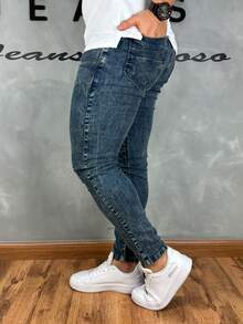 Basic Super Skinny Premium Jeans 01 - Grey - View 5
