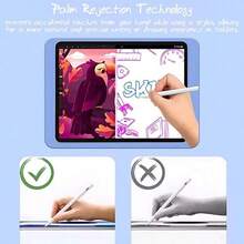 Bút cảm ứng Active Stylus dành cho iPad, tương thích với Apple Pencil từ năm 2018-2024, pin Li-Ion 120 mAh, sạc nhanh hơn, chống chạm nhầm lòng bàn tay, cảm ứng độ nghiêng, tương thích với Apple Pen, bút cảm ứng tương thích với iPad thế hệ thứ 10/9/8/7/6, Pro 11/12.9/13/Inch M4, iPad Air 3/4/5/M2, Mini 5/6 [Không có chức năng sạc từ tính] - Nhiều màu - Xem 8