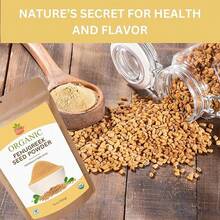 SPICY ORGANIC Fenugreek Powder - 16 OZ - USDA Certified Organic - Freshly Ground  Fenugreek Seeds For Hair, Tea  Robust Seasoning Spice In Cooking Natural Flavor - SO-FSP-16OZ - View 6