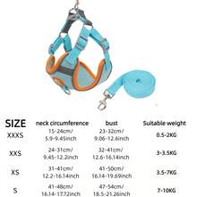 Reflective No Pull Dog Harness & Leash Set, Adjustable Escape Proof Soft Vest Harness For Small Medium Dogs & Cats, Comfortable Pet Walking Harness For Outdoor Training & Travel - MultiWarna - View 18