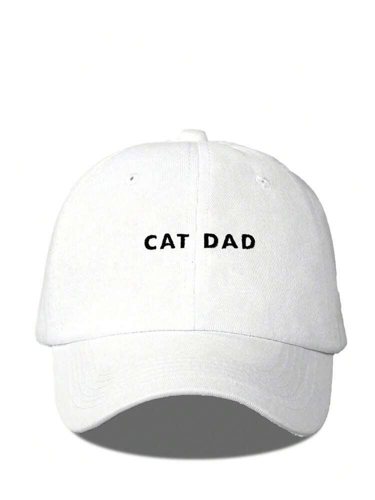 1pc Unisex Casual Cap, Spring Versatile Large Circumference Baseball Cap With Letter Print, Street Fashion Leisure Hat Suitable For Travel, Tourism, Beach Vacation - Multicolor - View 2