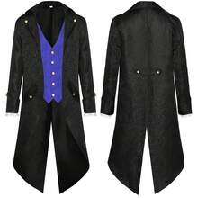 Men Cosplay Clothing - 2312157禮服外套酒紅 - 查看 7