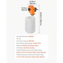 Blowers - 1 PS (1 HP), Wandmontage - View 11