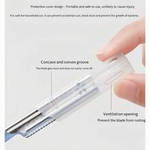 20pcs/10pcs/1pc 眉毛修剪安全剃刀片除毛工具,多功能去角質皮膚刮毛工具,眉毛塑形美容工具,面部和身體除毛剃刀,用於塑造女性眉毛,多種顏色可選,中性無痛面部去角質刮鬍刀,可重複使用的面部細毛去除器(無需電力),眉毛,旅行必需品,旅行,假期必需品,迷人妝容,粉紅色,粉紅色,浴室配件,紫色,夏季,美容,配件 - 彩色 - 查看 3