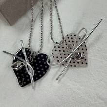 Women Pendant Necklaces - White - View 1