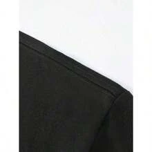 Camiseta de mujer1 pcsBlusa casual de manga corta con estampado de cachorro amoroso para mujeres180g 100% CottonCómoda y ligera - Negro - Ver 7