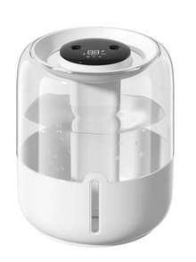 6.8L Dual Spray USB Humidifier Large Capacity Quiet Cool Mist Humidifier With Soft Night Light For Bedroom Home Office Baby Room - Mist - 查看 9