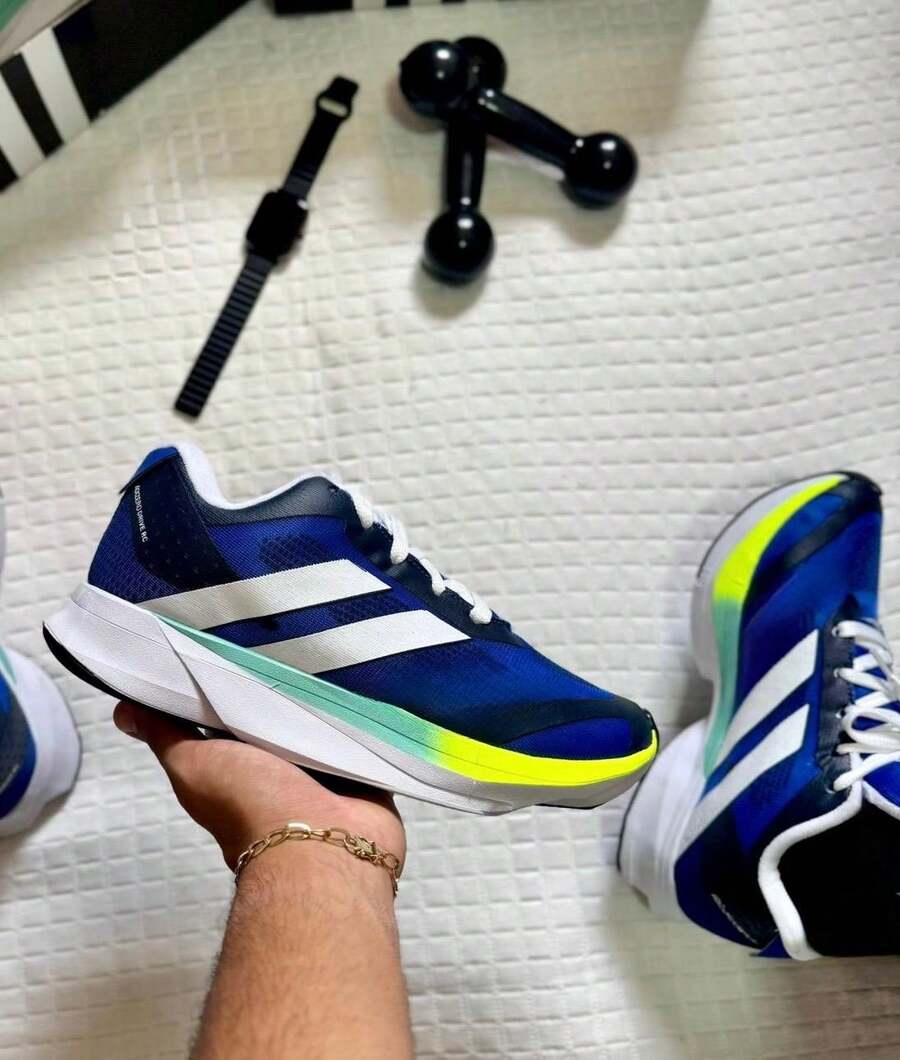 Promotion: DRIVE Plus Running Shoes With Vapor Cushioning, Bubble Cushioning, Adizero Air, Gym Training, Premium, 24-Hour Shipping, Black And White - 藍色驅動 - 查看 1