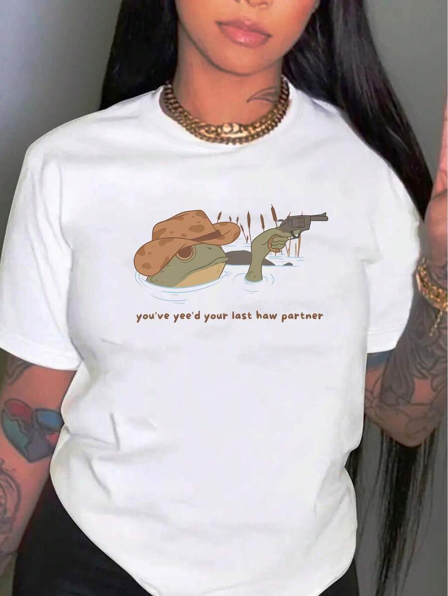 Women T-Shirts - White - View 1