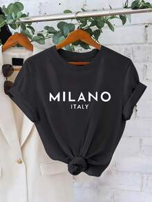 Women T-Shirts - Black - View 1