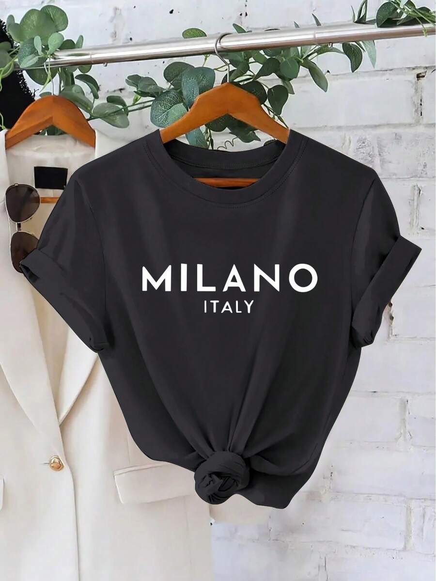 Women T-Shirts - Black - View 1