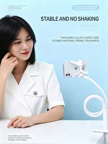 懒人手机支架，360°旋转螺旋夹手机支架多功能桌面床头免提手机夹——无需手持，轻松追剧 - 多色 - 查看 6