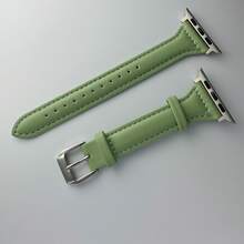 BEIMUSON 超薄真皮質感錶帶，適用於 38mm、40mm、41mm、42mm、44mm、45mm、46mm、49mm，由超纖 PU 合成皮革材質製成，適合 Ultra SE 系列 11/10/9/8/7/6/5/4/3/2/1 - 彩色 - 查看 29