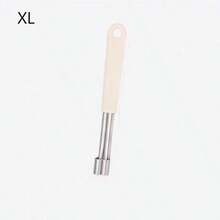1pc Stainless Steel Fruit Pitter Tool, Multi-Size Apple And Date Pit Remover With Non-Slip Handle, Convenient For Removing Pits From Pears, Hawthorns, Dates, Cherries, Kitchen Cooking Gadget - Milky White - View 12