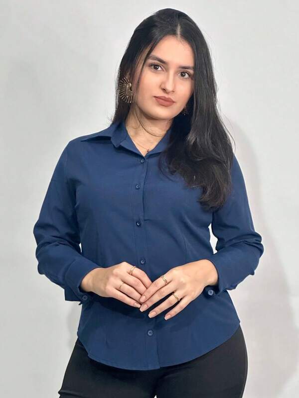 Camisa Feminina manga longa