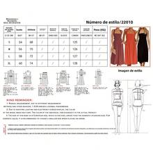 Vestido tirantes cuello barco algodón lino unicolor espalda descubierta elegante sensual estilo europeo verano - Marrón - Ver 5