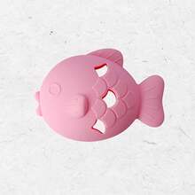 1/3 chiếc bình đựng thức ăn hình cá bằng silicon cho mèo - Đồ chơi cho ăn chậm tương tác và đồ chơi gặm nướt chống cắn cho mèo và chó nhỏ. - Nhiều màu - Xem 12