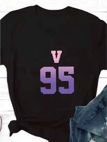 Women T-Shirts - Black - View 1