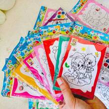 5/10/20/30/50/100片兒童DIY美術用品，著色紙、繪圖紙、手工彩色紙，幼兒園教室繪畫套裝，加厚水彩紙，學生教室美術耗材 - 彩色 - 查看 4
