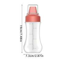 1/2pcs Squeezable Sauce Bottles, Suitable For Salad, Ketchup, Honey, Jam, Material, Kitchen Squeeze Sauce Bottle, Oyster Sauce Dispenser - Multicolor - View 4