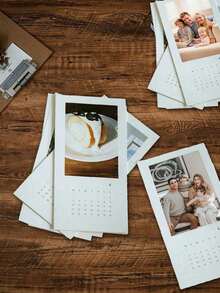 Customized Calendar Photo, Couple Customized Calendar, Company Customized Display Calendar, Photo Text Customization, Photo Customization. 2026 Desk Calendar Customization, Personalized Photo Album, New Year Gift, Holiday Gift, Anniversary Gift - Multicolor - View 4