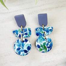 1pc Colorful Flower Leopard Pattern Print Polymer Clay Transfer Paper, Suitable For Creating Jewelry, Earrings, Transfer Paper DIY Handmade Mold - 1Pc - View 3