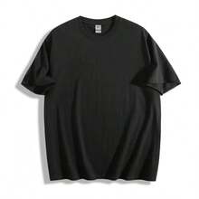 1 Piece Women's Loose-Fitting, Short-Sleeved T-Shirt With A Fun Text Print. Made From 100% Pure Cotton, It's Soft Against The Skin. A Simple Street-Style T-Shirt Perfect For Summer, Work, Or Casual Dates. - 3 - 查看 11