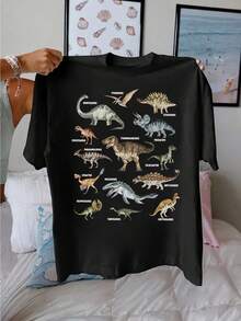 Women T-Shirts - Black - View 1