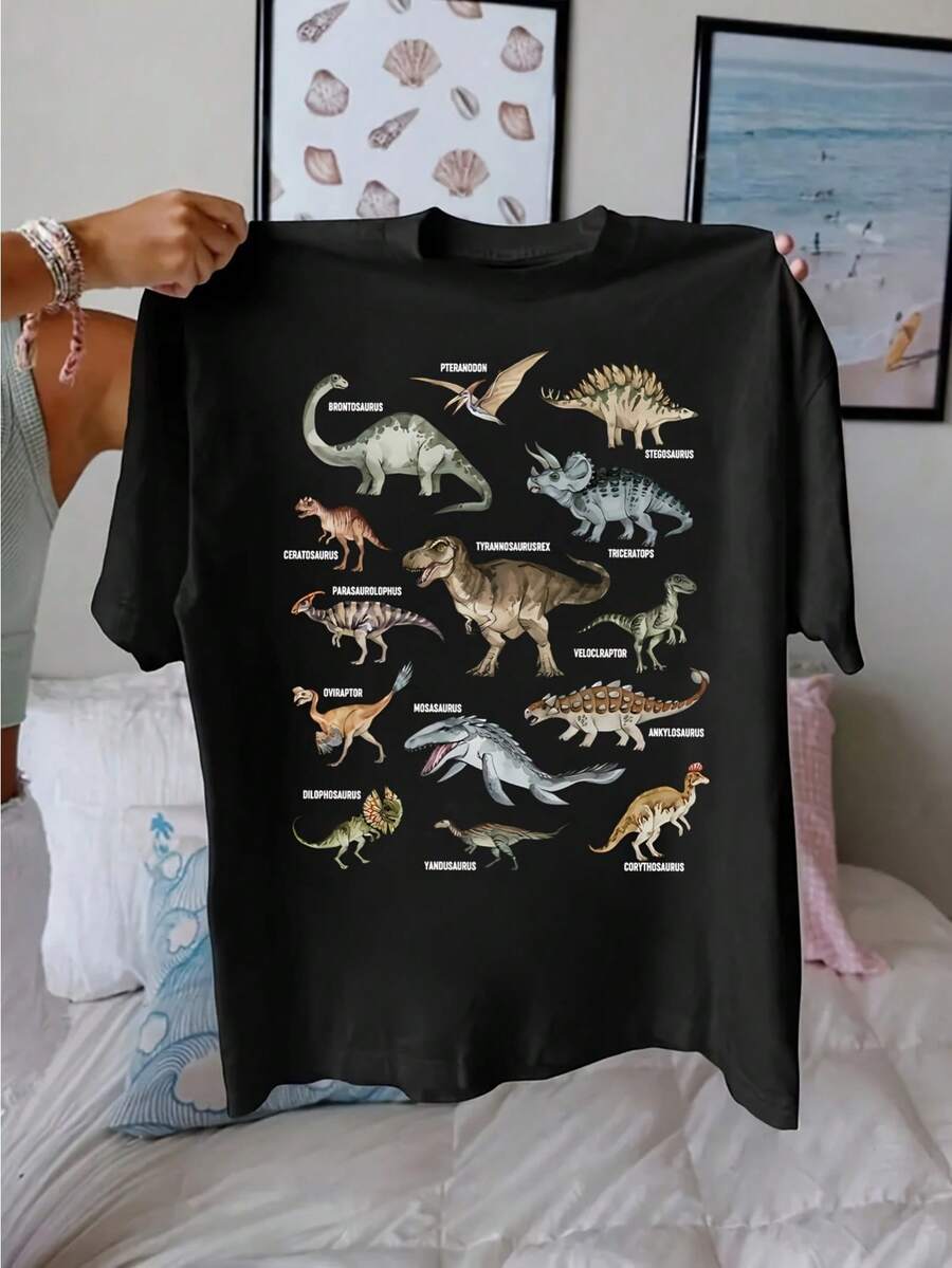 Women T-Shirts - Black - View 1
