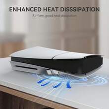 2pcs/Set Horizontal Stand Holder Cooling Feet Accessories For Slim/Pro Disc & Digital Editions - View 3