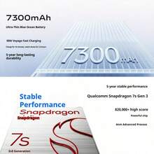 Vivo Y300 Pro+ 5G AI Phone 7300mAh Blue Ocean Battery Snapdragon 7s Gen3 Processor Rugged Build 90W Fast Charging - Multicolor - View 3
