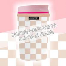 Neoprene Sleeve Compatible Tumbler 12 Oz 20 Oz Protective Coffee Cup Cover Compatible SmoothSip Slider Stainless Steel Travel Mug, No-Scratch Quiet Grip, Decorative Insulated Cozy - Vườn Thiền Hòa Hợp + 12 Ounce - Xem 6