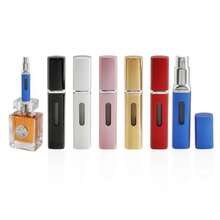 6 PCS Portable Refillable Travel Perfume Atomizer, 8ml Cologne Travel Spray Bottle Empty, Mini Refill Perfume Sprayer Dispenser For Women Men, Unique Bottom-Filling Leak-Proof Scent Pump Case - Đen/Bạc/Hồng/Vàng/Đỏ/Xanh dương - Xem 9